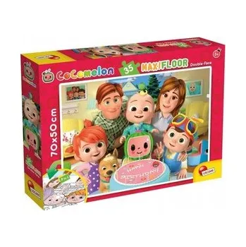 Puzzle Cocomelon Oboustranné podlahové Puzzle 35 dílků Nejlepší přátelé