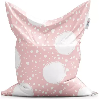 Sedací pytel Sablio Sedací vak Bílé fleky - 200x140 cm