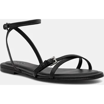 Dámské sandále Kožené sandály HUGO Tayna dámské, černá barva, 50542093 50542093.001 99X, EUR 38