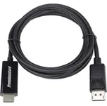 PremiumCord kabel DisplayPort-HDMI 1m