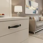 Interex Úchytka RHEA / Černá matná 96 mm