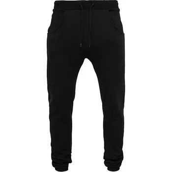 Pánské kalhoty Build Your Brand Heavy Deep Crotch tepláky Barva: black, Velikost: XL G_BY013
