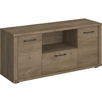 Obývací pokoj TV stolek 2D1S, dub lefkas, CONRAD