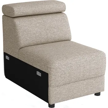 Obývací pokoj 1-sed 1BB, šedobéžová TAUPE, BOBY