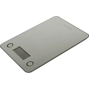 Kuchyňská váha TEMPO-KONDELA FINLA, digitální kuchyňská váha, stříbrná, nerez