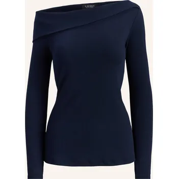 Dámské tričko Lauren Ralph Lauren Dámské Jednoramenné Tričko, tmavě modrá, 36