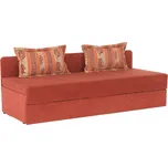 Praktická pohovka, cihlově hnědá, SARA