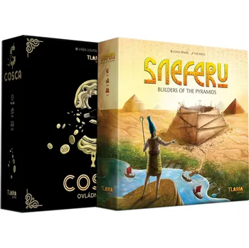 Desková hra TLAMA games COSCA: Ovládni mafii (CZ) + Sneferu: Stavitelé pyramid (CZ/EN)