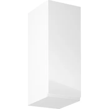 Kuchyňská skříňka Horní skříňka, bílá / bílý extra vysoký lesk, pravá, AURORA G30