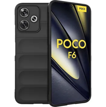 Pouzdro na mobilní telefon Techsuit Kouzelný štít Xiaomi Poco F6 Black