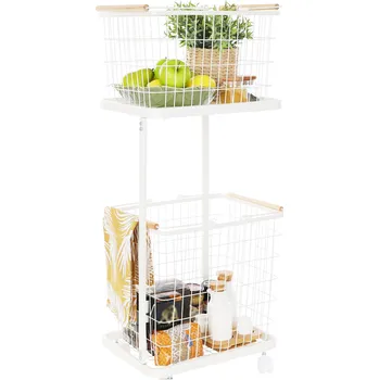 Koš na prádlo Koš ná prádlo, kov, bílá, HERMES