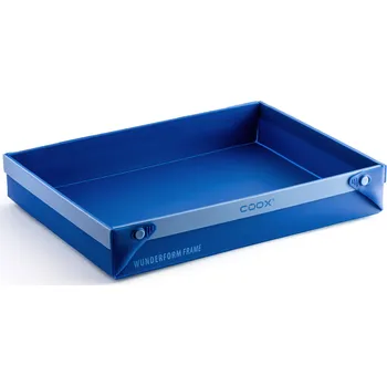 Forma na pečení Rozkládací silikonová forma coox WUNDERFORM FRAME LQ Barva: Modrá
