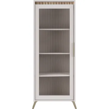 Kuchyňská linka Vitrína, kašmír/dub sonoma, LONGY REG1W