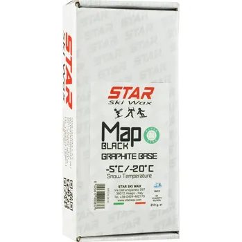 Lyžařský vosk Star Ski Wax Map black grafite base 60g