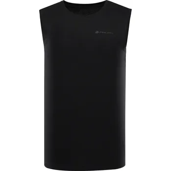Pánské tílko Pánské sportovní tílko ALPINE PRO Qaret černé Velikost: XL