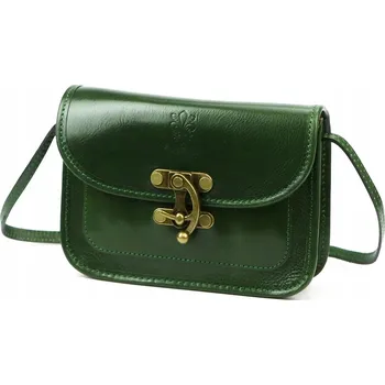 Kabelka Florence kabelka z pravé kůže zelená