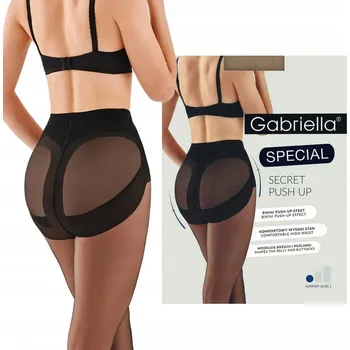 Dámské punčochy Hladké Punčocháče Gabriella 1201 20 DEN černé Nero velikost 3