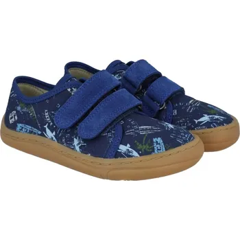 Chlapecké bačkory Barefoot polobotky FRODDO papuče barefoot G1700379-28 kožená stélka vel. 26