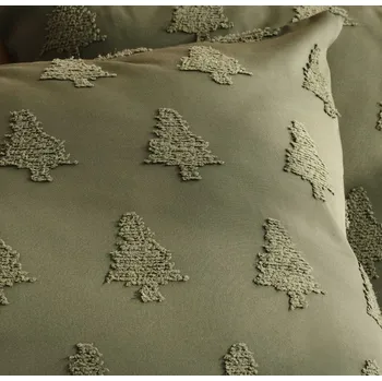 Povlečení Povlečení na vánoční stromky Home&You 200x220 cm zelené Verdero mikrovlákno