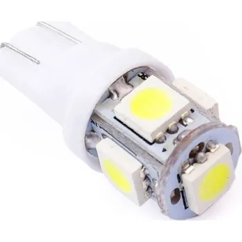 Autožárovka Interlook Auto LED žárovka 24V W5W T10 5 SMD 5050