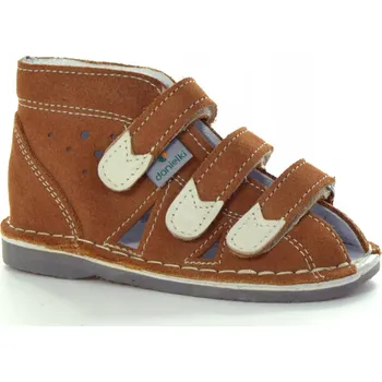 Dámské pantofle Danielki dětské papuče S104 Camel velikost 21