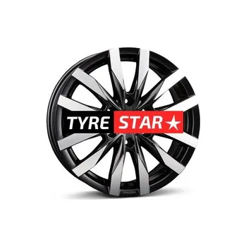 Alu kolo Borbet CW6 7.5x18 6x120 ET45 black polished matt