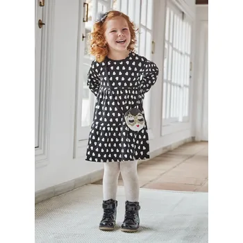 Dívčí šaty Dívčí jemné šaty se srdíčky a kabelkou Mayoral 4932 Velikost: 4 roky (104 cm)