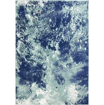 Koberec Koberec Victoria 9142A modrý / tyrkysový / krémový