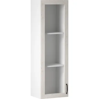 Kuchyňská linka Skříňka, bílá / sosna skandinávská, levá, ROYAL W40S