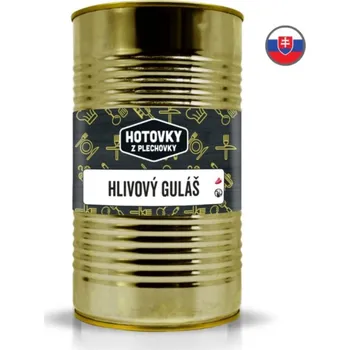 Hotovky z plechovky Guláš z hlívy ústřičné 1200g