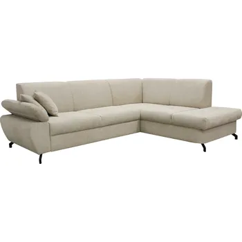 Obývací pokoj Sedací souprava, pravá, béžová, COHEN ROH