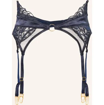 Podvazkový pás Aubade Podvazkový Pás Satin Memories, tmavě modrá