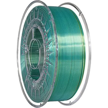 Filament DUAL SILK filament Cold Green-Gold 1,75 mm Devil Design 1 kg