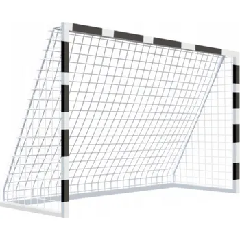 Fotbalová branka Fotbalová branka, ocel/lano, bílá/černá, AFALA