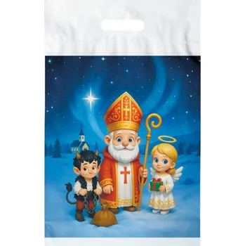 Dárková taška MFP Taška Mikuláš L vzor 22 30 x 46 x 8 cm