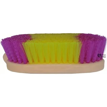 Čištění pro koně Kartáč HKM -NEON-