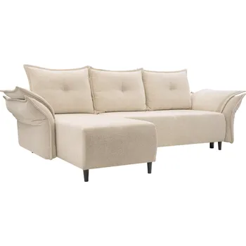 Obývací pokoj Sedací souprava, béžová, levá, APOLI ROH