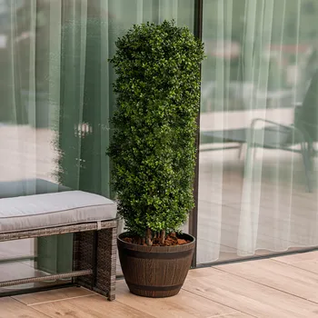 Květináč Plastový květináč, hnědý, MODAN TYP 1