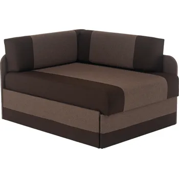 Pohovka Rozkládací pohovka, tmavě hnědá/hnědá, MONTES UNI