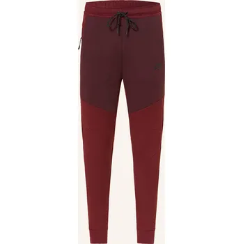 Nike Pánské Tepláky Tech, červená / tmavě červená, 50