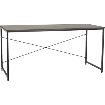 Psací stůl Psací stůl, beton/černá, 150x60 cm, MELLORA