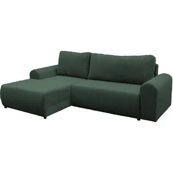 Sedací souprava Sedací souprava, zelená, levá, VELINA ROH