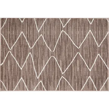 Koberec Koberec, hnědá, vzor, 100x150, SANFORD TYP 4