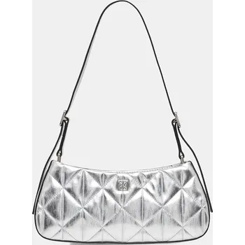 Kabelka Calvin Klein stříbrná barva, LV04F3445G SLV, vel. ONE SIZE