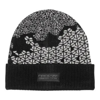 Rybářské oblečení PRESTON INNOVATIONS Preston Zimní Čepice Hex Beanie