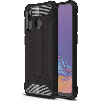Pouzdro na mobilní telefon Techsuit Hybridní Pouzdro Samsung Galaxy A20e Černý