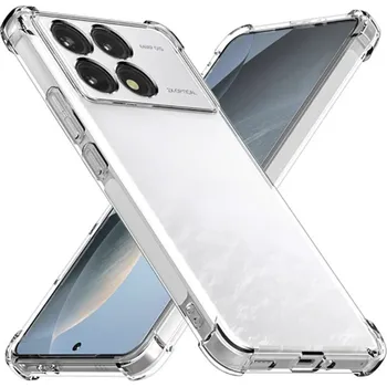 Pouzdro na mobilní telefon Techsuit nárazuvzdorný průhledný Xiaomi Poco F6 Pro Clear