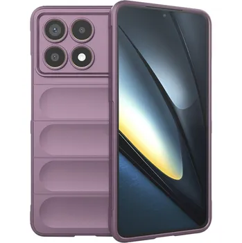 Pouzdro na mobilní telefon Techsuit Kouzelný štít Xiaomi Poco F6 Pro Fialový