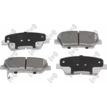 Brzdová destička LORO Sada brzdových destiček LOR 231-02-084