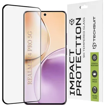 Ochranné sklo Techsuit 111D 3D na Realme 14 Pro černé